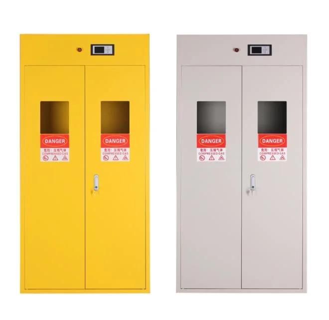 Top Quality Cheap Metal Laboratory 3 Bottles Gas Cylinder Storage Cabinet