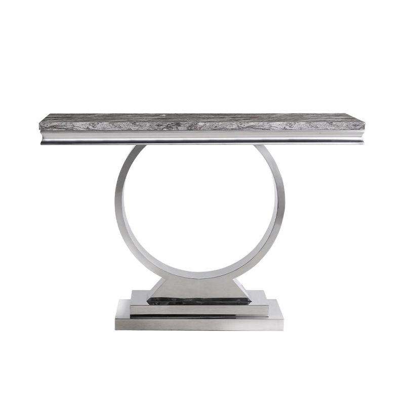 Modern Hotel Living Room Furniture Stainless Steel Console Table