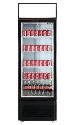 Commercial Glass Door Beverage Showcase Display Refrigerator