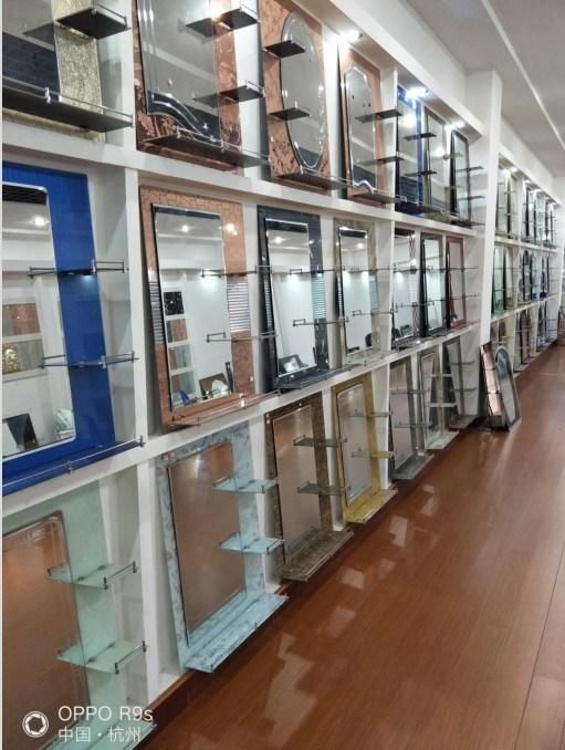 Aluminum Silver 4/5mm Glass Bathroom Mirrors for decoration