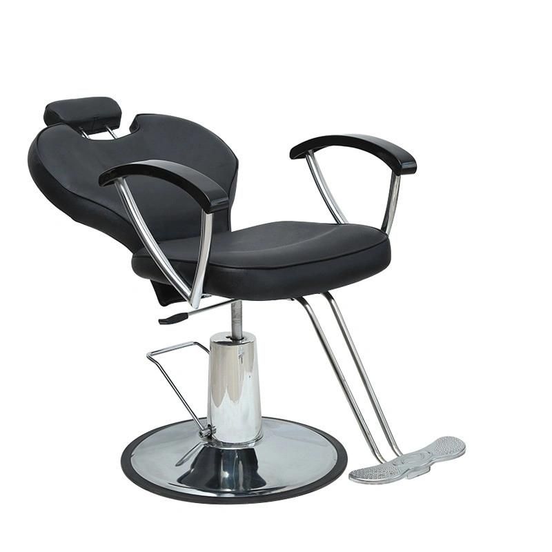 Hl-1161 Salon Barber Chair for Man or Woman with Stainless Steel Armrest and Aluminum Pedal