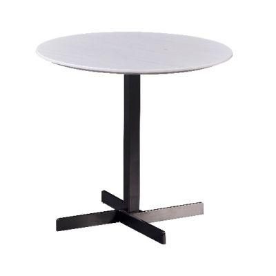 China Factory Direct Supply Living Room Small Side Table Modern Glass Stone Coffee Table Tea Table