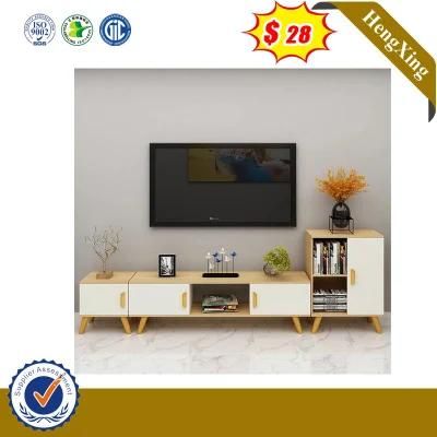 Fashion Design White Color Wood Legs MDF Coffee Table TV Stand Cabinet UL-9be208