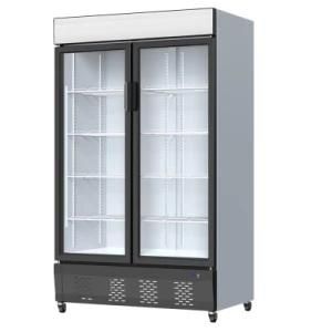 Dessert Beverage Snacks Display Upright Showcase Cabinet