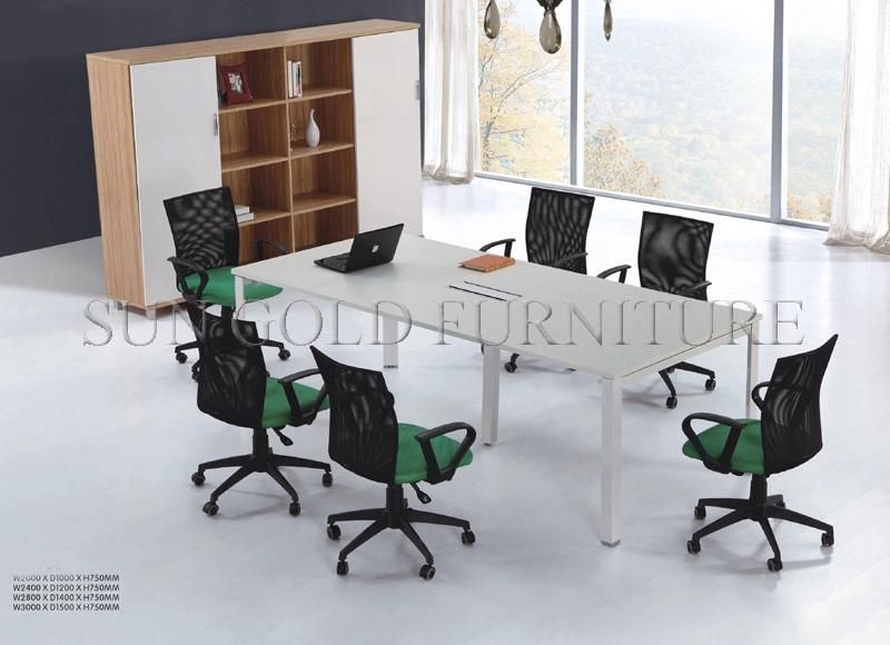 Modern Office U Shaped Conference Tables Wood Meeting Room Training Table (SZ-MTT096)