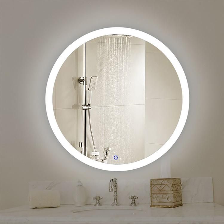 Hotel OEM Customized Size Round LED Bathroom Mirror China Manufacturer