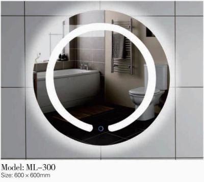 Wall Mounted Bathroom LED Mirror /Frameless /Anti Fog