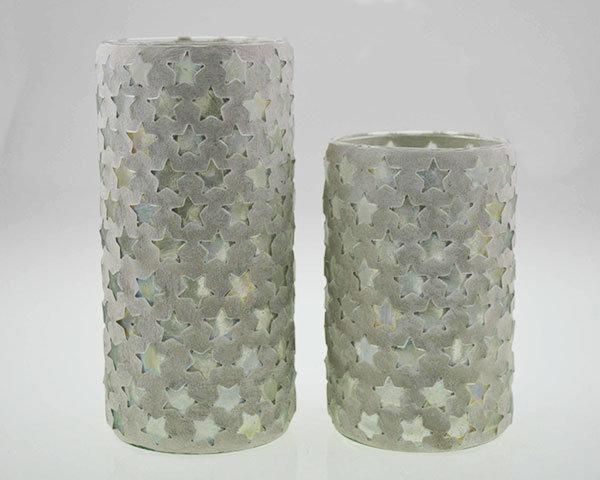 Decorative Mosaic Glass Candle Holders