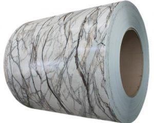 New Marble Pattern PVC Aluminum Film/Sheet/Coil for Furniture