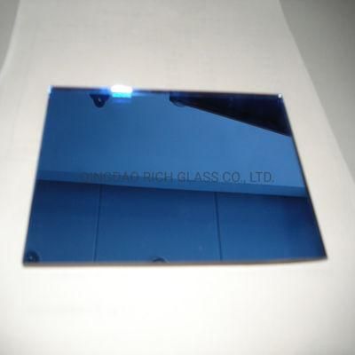 Low Price Dark Blue Reflective Float Glass for Reflective Glass Facade