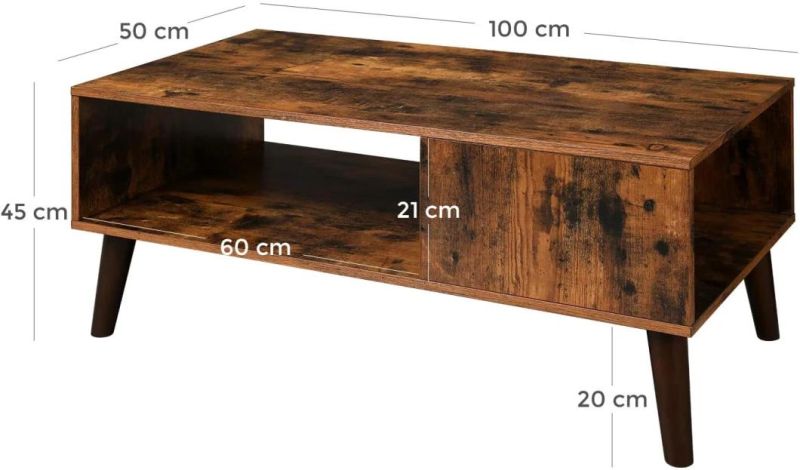 Free Sample Classic Puzzle Modern Wood Rubber Convertible Dining Coffee Table