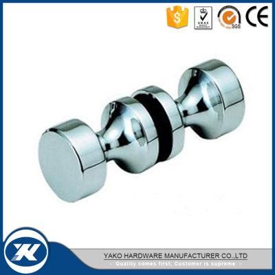 Yako Bathroom Hardware Commercial Family Stainless Steel Shower Glass Door Knob (YDK-005BR)