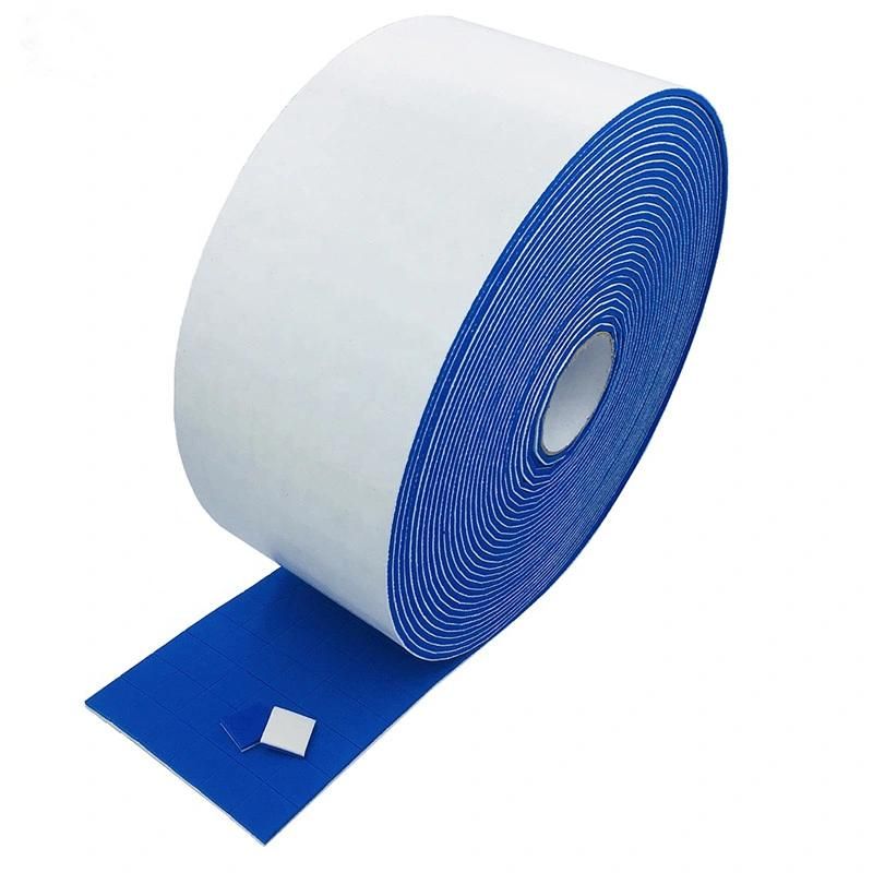 Blue Glass Gasket Separator PVC Rubber Cling Foam Glass Protector Pad for Shipping on Rolls Paper Liner