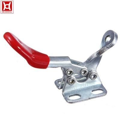 Push/Pull Quick Release Toggle Clamp Heavy Duty Vertical Clamps Horizontal Base Antislip Red 310kgs Holding Capacity