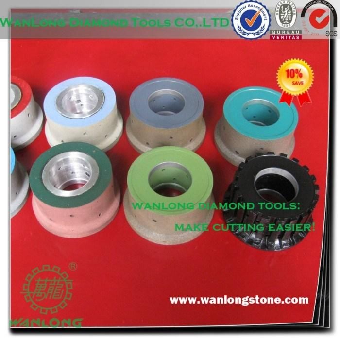 CNC Grinding Wheel Dresser Stone Profiling Grinding Wheel for Granite and Marble Edge