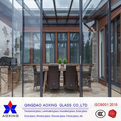 Factory Direct Supply 3-19mm Ultra Transparent Float Glass/Ultra White Glass