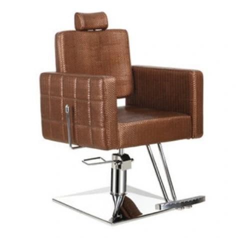 Hl-1168 Salon Barber Chair for Man or Woman with Stainless Steel Armrest and Aluminum Pedal