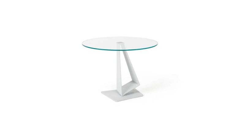 Cfd-10b Dining Table //Ceramic or Marble Top//Metal Coating Base