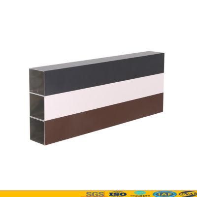 Customized Furniture Aluminum Profile Powder Coated Aluminum Tube Modular Aluminum Profile