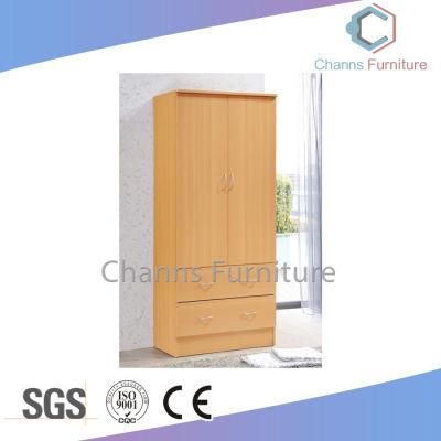 Two Doors Wooden Wardrobe (CAS-BD1805)