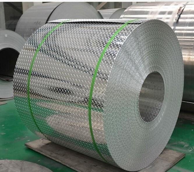 1, 2&5 Bar Best Supplier Mirror Embossed Aluminum Coil/Sheet