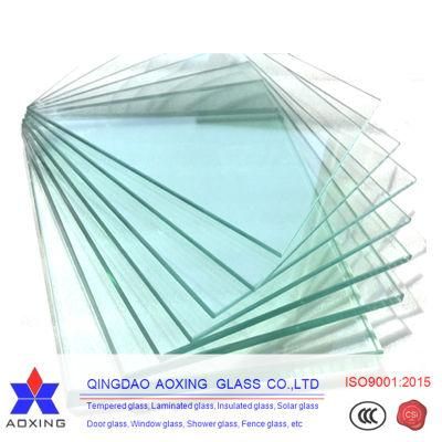 Professional Production 2-19mm Transparent Toughened Safety Float Glass