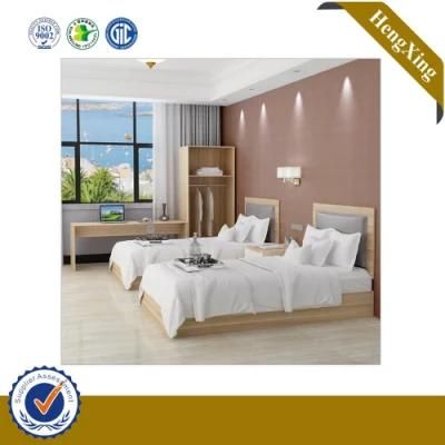 Hotel Wood MDF Double Bed Used Bedroom Furniture