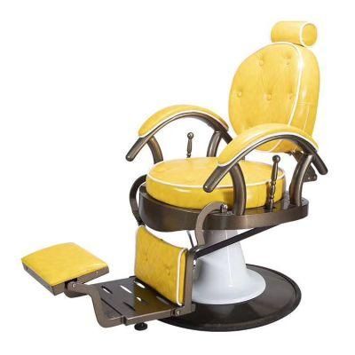 Hl- 9270 2021 Salon Barber Chair for Man or Woman with Stainless Steel Armrest and Aluminum Pedal