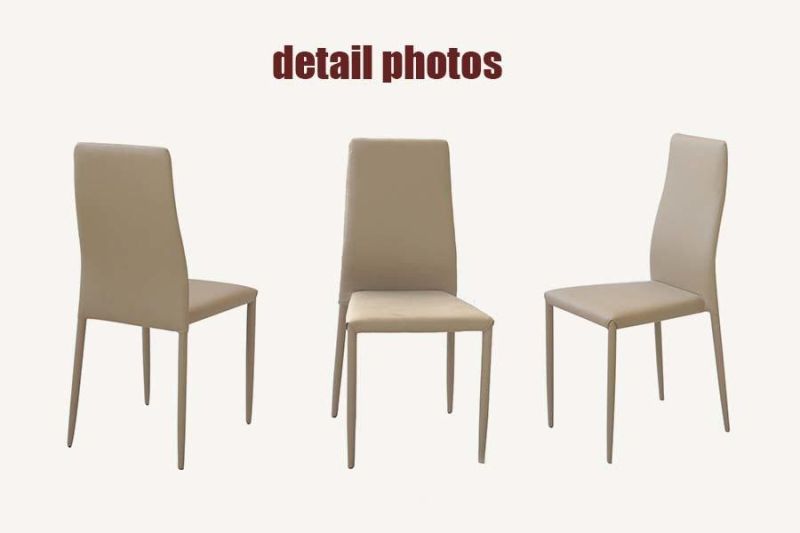 Wholesale Home Furniture Living Room Banquet Hotel PU Dining Chair for Outdoor