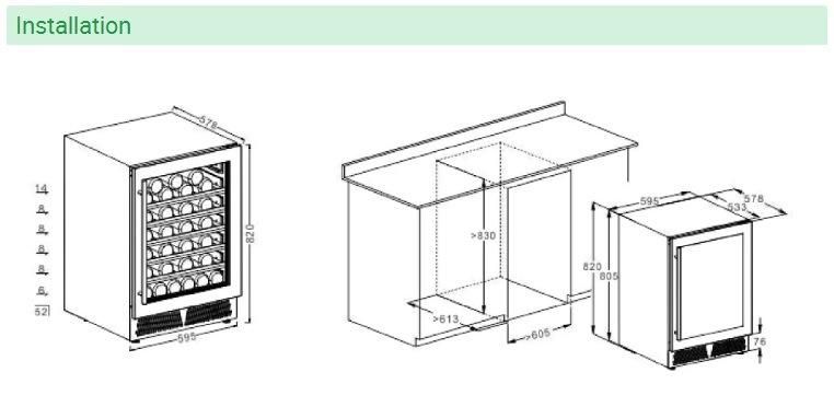 Steak Ager Fridge Dry Aging Refrigerator Meat Curing Cabinet