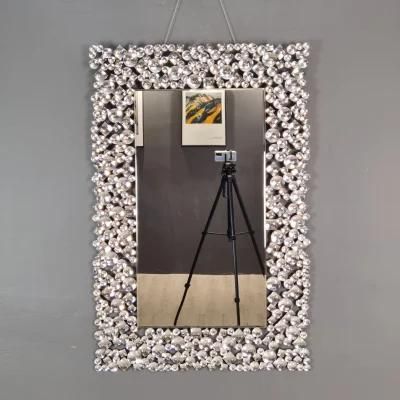Luxury Furniture Crushed Diamond Mosaic Decor Art Fall Long Square Round Rectangle Wall Mirror