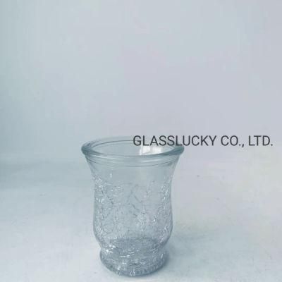 Factory Wholesale Special Pattern Glass Candle Holder for Votive Candle