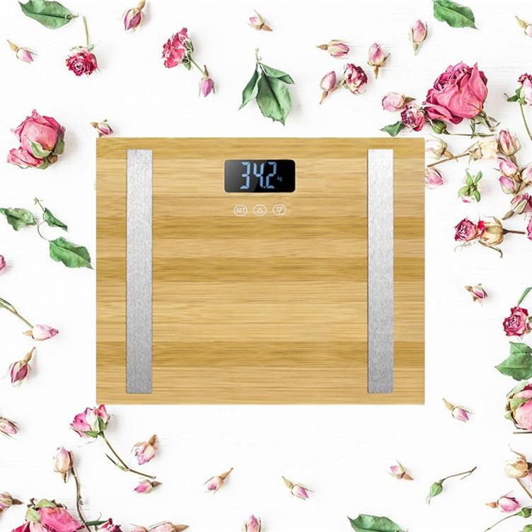 Bamboo Bathroom Scale Bamboo Glass Bathroom Scale Bamboo Digital Body Weight Bathroom Scale