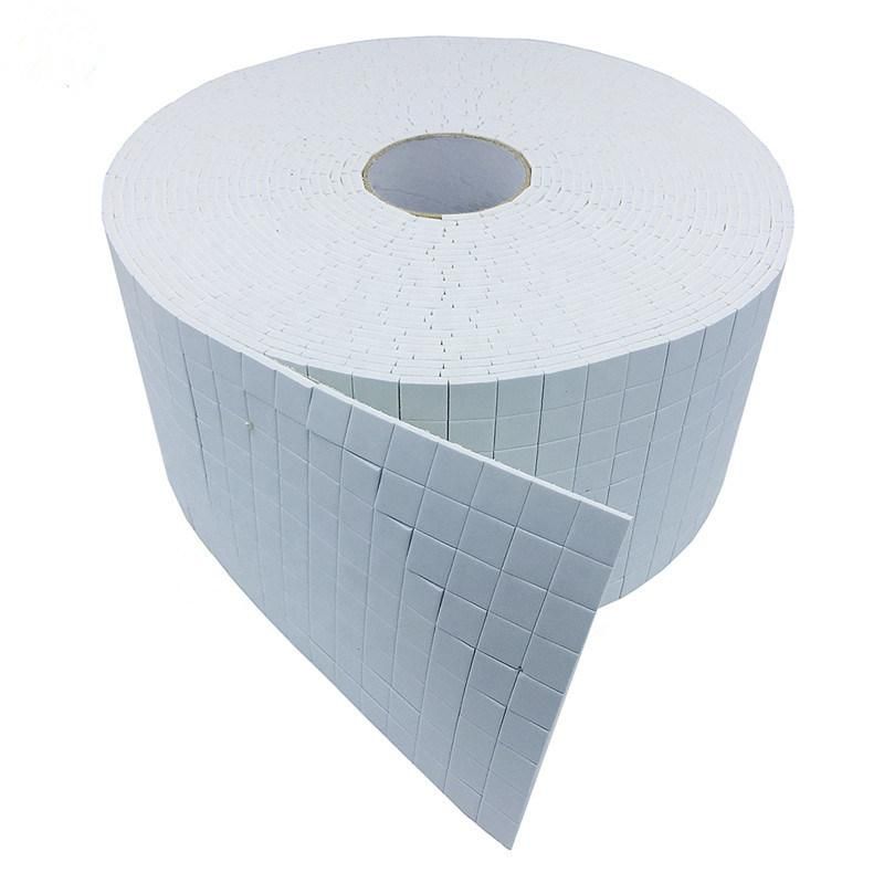 18*18*4+1mm Rolls Glass Protective Cork Spacers White EVA Rubber Foam Separator Pads