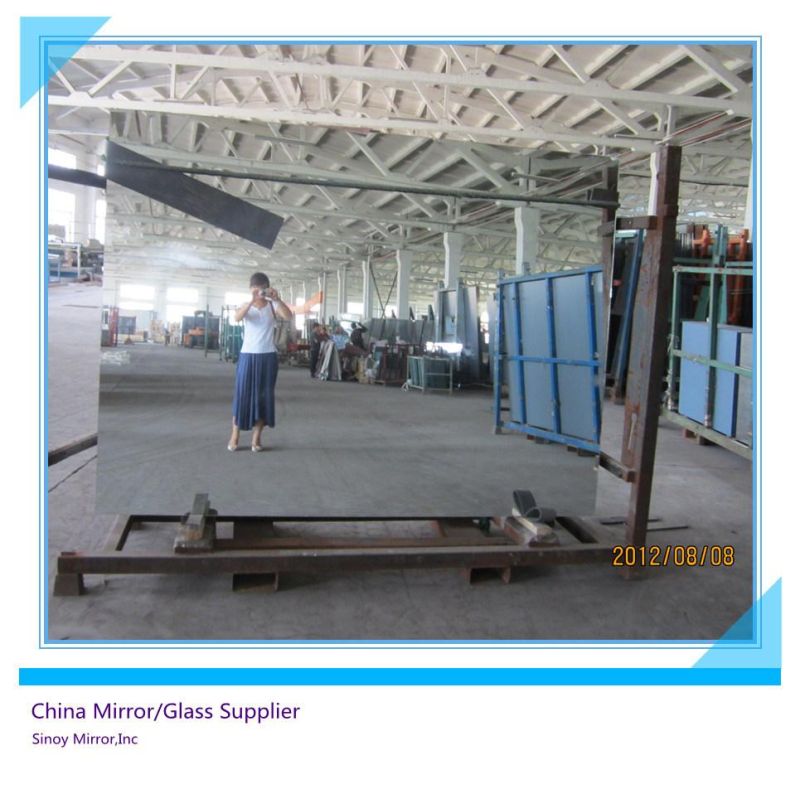 Big Size Aluminum Mirror Glass Sheet Export to Finished Mirror Factory Use with Low Price
