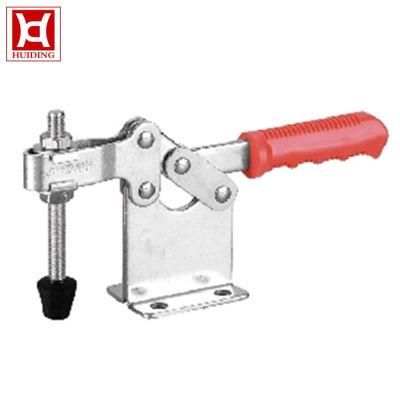 Heavy Duty Quick Holding Push Pull Toggle Clamp Antislip Red, Horizontal Mounted, Holding Capacity