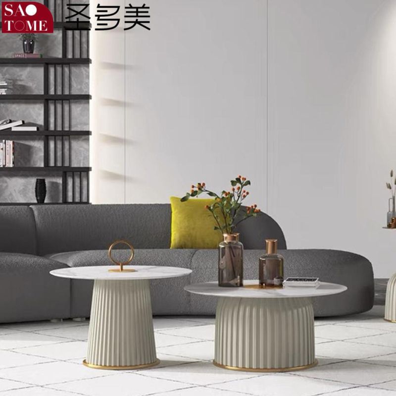 Modern Casual Living Room Furniture Slate Coffee Table