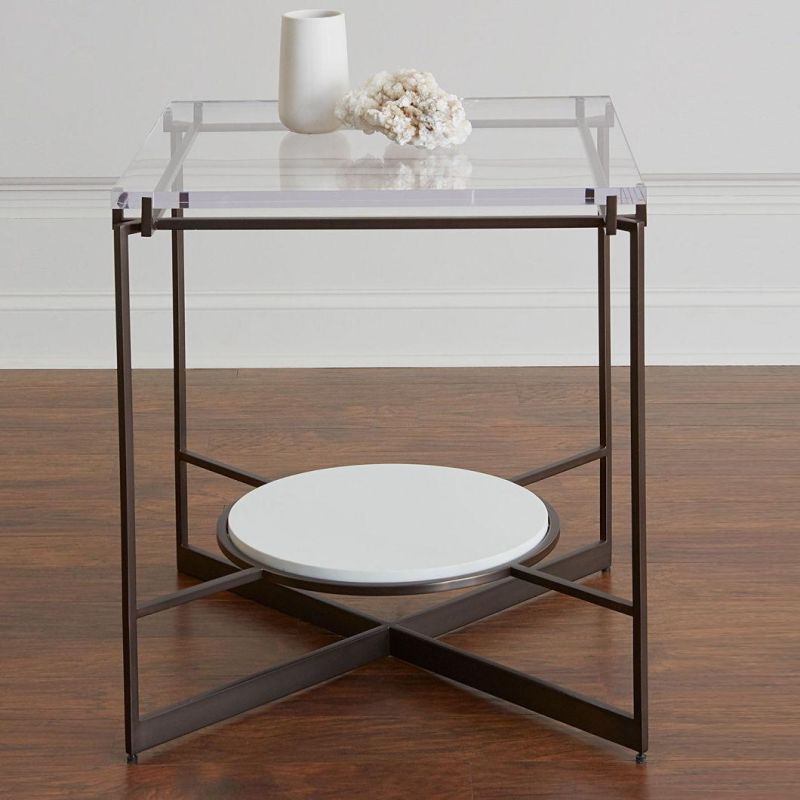 Fancy Design Modern Glass Acrylic Coffee Table for Discount Sale