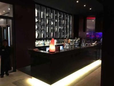 Illuminate Onyx Marble LED Restaurant Bar Furniture Restaurant Counter for Sale