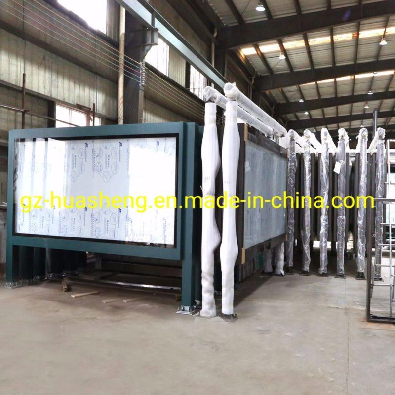 Bus Shelter with Stainless Metal (HS-BS-D045)