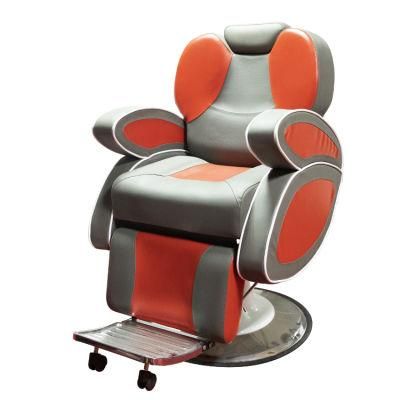 Hl-9272 Salon Barber Chair for Man or Woman with Stainless Steel Armrest and Aluminum Pedal