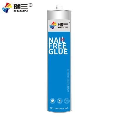 All Purpose Heavy Duty No More Nails Glue Adhesive Cement Liquid Nail Silicone Sealant for Wood Furniture Plaster Bonding