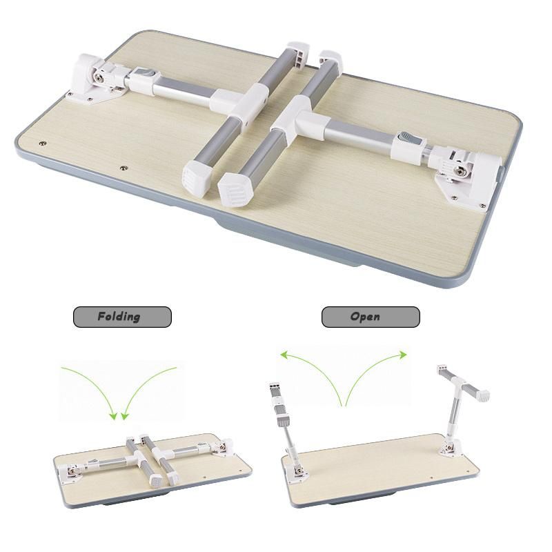 Laptop Bed Tray Table Adjustable Portable Foldable Folding Standing Reading Study Lap Laptop Desk Bed Table Laptop Table for Living Room