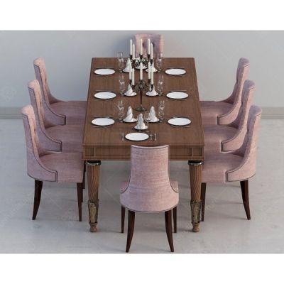 Hotel Restaurant Wooden Dining Table Set for Dining Room Furniture