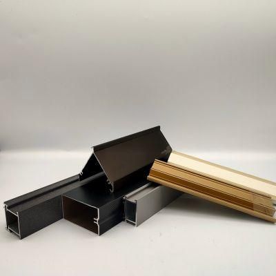 Aluminum Anodizing Finish Profile for Door and Window Material