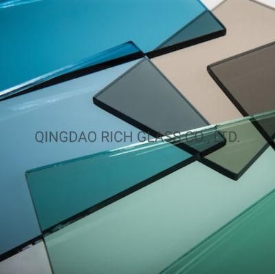 3 4 5 6 8 10 12mm Clear Colored Flat Float Glass