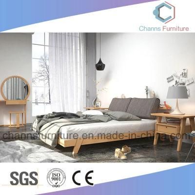 Modern Furniture New Design Fabric Wooden Bed