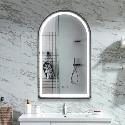 Salon Furniture Waterproof Bathroom Wall Mirror LED Smart Vanity Mirror for Hotel