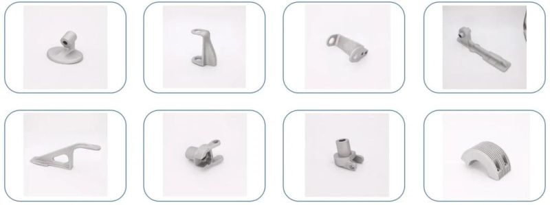 OEM Non-Standard Zinc Alloy Casting Furniture Hardware Glass Shelf Support