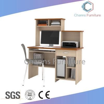 Modern Furniture Wood Computer Table with Bookshelf (CAS-CD5401)